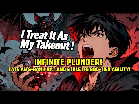 INFINITE PLUNDER! I Ate An S-Rank Bat And Stole Its God-Tier Ability!