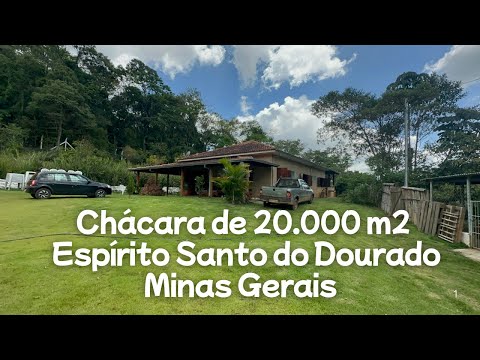 Chácara à Venda na Serra de Espírito Santo do Dourado em Minas Gerais.