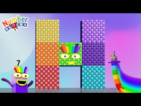 New Meta Numberblocks Rainbow Puzzle 700 The Amazing HUGE Numbers Pattern
