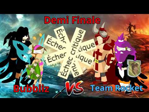 Je n'ai JAMAIS vu ça ! Bubbliz vs Team Rocket【Dofus Rétro PvP Draft 3v3】