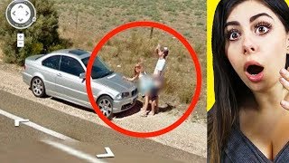 Weirdest Photos Caught on Google Maps !