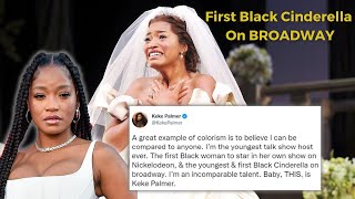 Keke Palmer singing In My Own Little Corner on Broadway Rogers and Hammerstein’s Cinderella