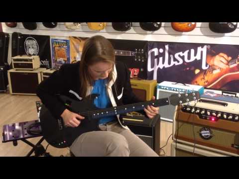 Bond Guitar Electraglide played by great  female guitarist