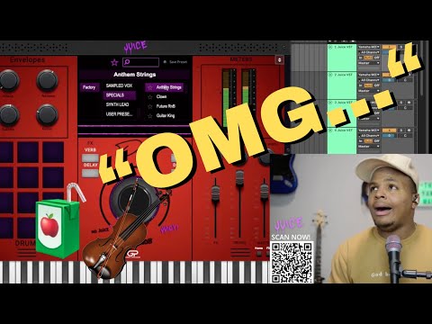 WAIT...You Didn't Know JUICE Had Strings!!? 🧃🎻 |Juice By DLO VST Plugin | Feat @OfficialYankNation
