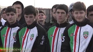 В Грозном состоялась церемония закладки капсул под строительство нового спортивного комплекса