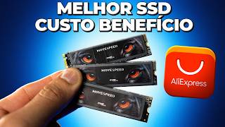 O MELHOR SSD DE ALTA VELOCIDADE PARA COMPRAR NO ALIEXPRESS! SSD M.2 MOVESPEED, TOP NO PS5 E PC!