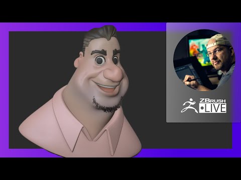Sculpting Stylized Characters - Shane Olson - ZBrush 2021.6