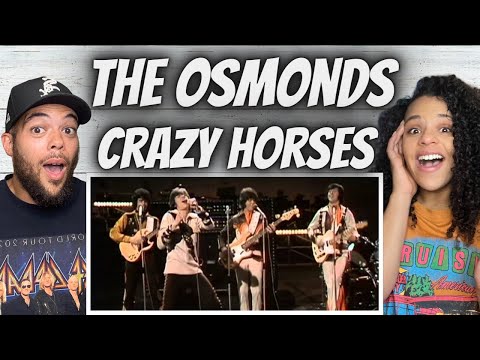 THEY GOT US!| FIRST TIME HEARING The Osmonds - Crazy Horses REACTION