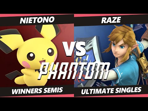 Phantom 2022 Winners Semis - Nietono (Pichu) Vs. RaZe (Link) SSBU Ultimate Tournament