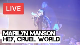 Marilyn Manson - Hey, Cruel World Live in [HD] @ O2 Arena - London 2012
