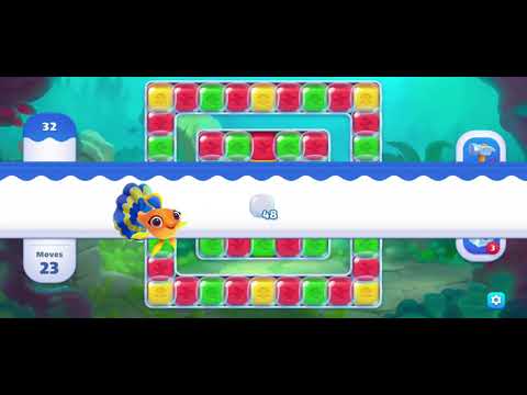 FISHDOM BLAST LEVEL 32 ~ No boosters