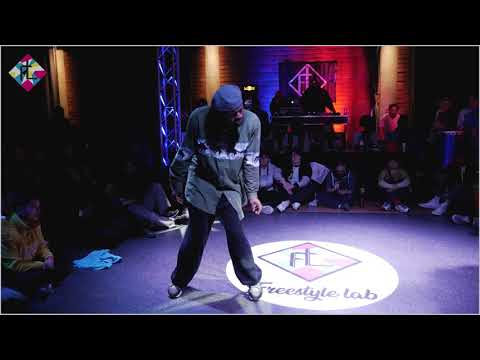BATTLE 4AS Hip Hop Music 1/8 finals _ Luffy vs CandyMan