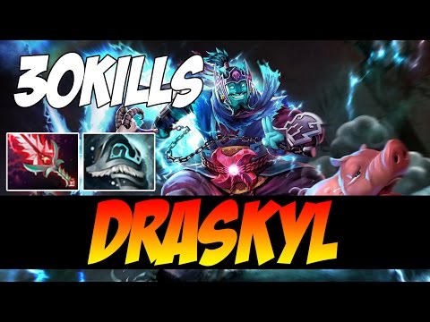 Draskyl Plays Storm Spirit WITH 30 KILLS - Dota 2