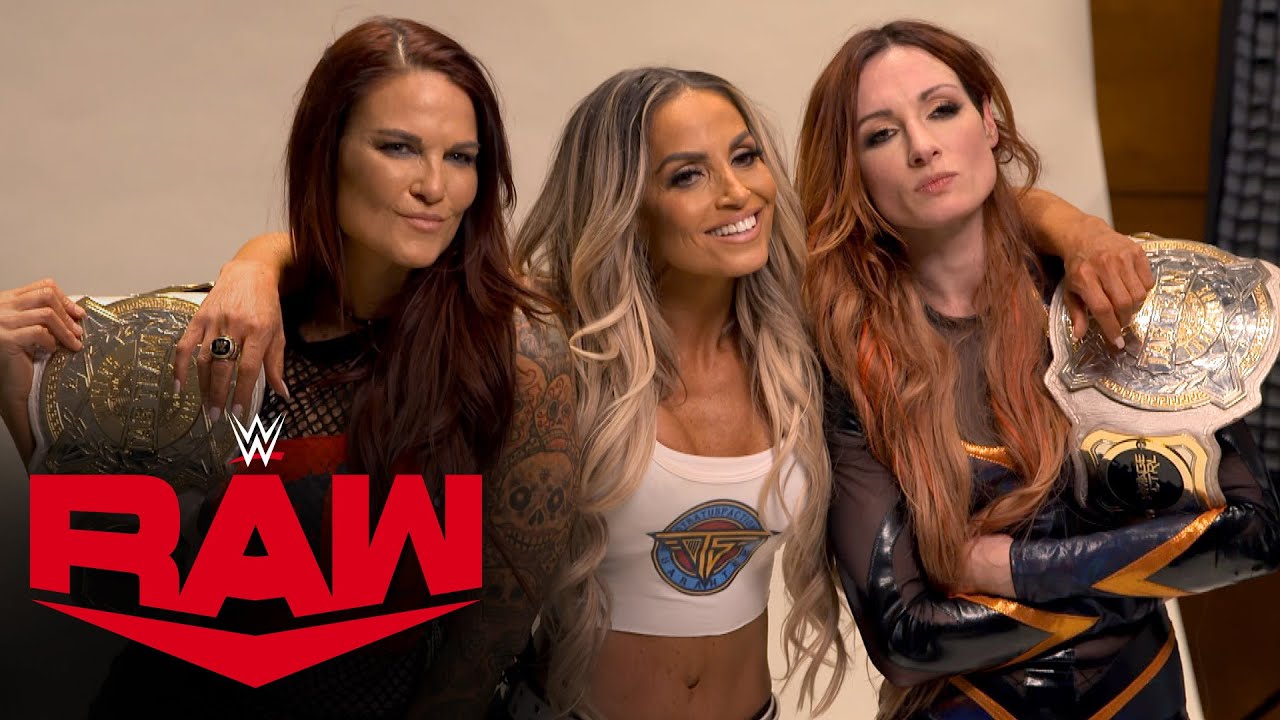 VIDEO: Becky Lynch and Lita take their first photos as titleholders: Raw Exclusives, Feb. 27, 2023