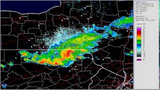 NWS Binghamton, NY Radar Loop July 20, 2017
