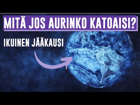 SELVIÄÄKÖ IHMISKUNTA, JOS AURINKO YHTÄKKIÄ KATOAISI?