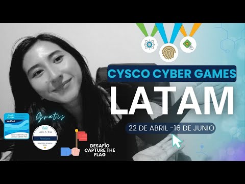 CISCO CYBER GAMES — Start a career in cybersecurity
