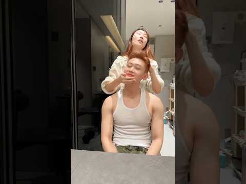 He pranked her sister with fake red colour!