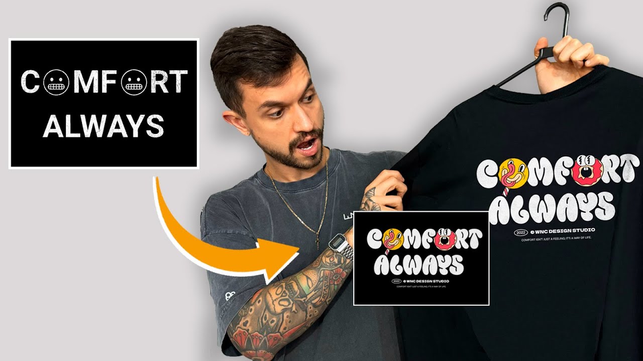 CRIANDO UMA ESTAMPA PRA MINHA MARCA DE ROUPAS COM I.A. | TUTORIAL COMPLETO COM A KITTL