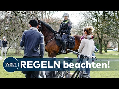 WELT THEMA: Covid-19-Krise - Wie Menschen trotz Corona-Kontaktsperre den Frühling genießen