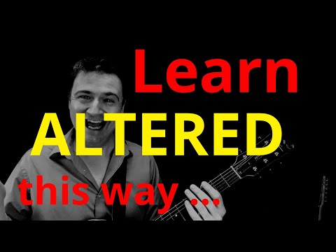 Altered Scale Quick Tutorial for Jazz Guitarists - Improvisation
