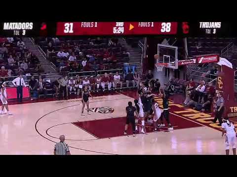 Women's Basketball: USC 58, CSUN 42 - Highlights 12/16/18