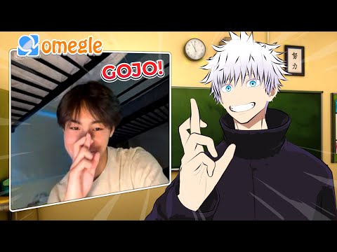 Gojo goes on Omegle! (Jujutsu Kaisen VR)