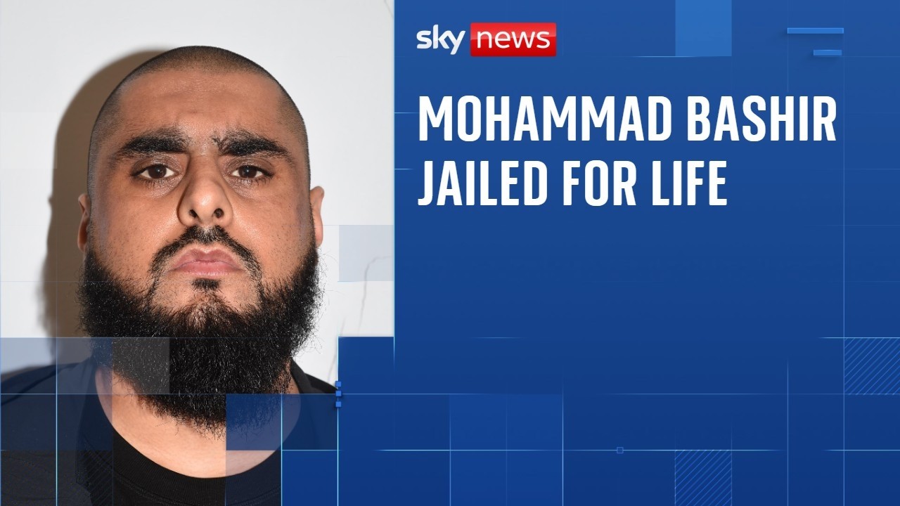 Video: Muhammad Basher jailed for life with 17-year minimum over UK Defence Academy terror plot