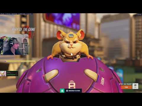 PRO Hammond Gameplay That Hard Carries Ranked – Colourhex POTG! [ Overwatch 2 Season 20 Top 500 ]