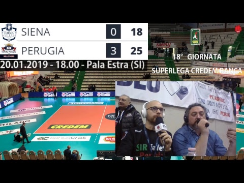 Emma Villas Siena vs Sir Safety Conad Perugia   |  18^ giornata Superlega Credem Banca
