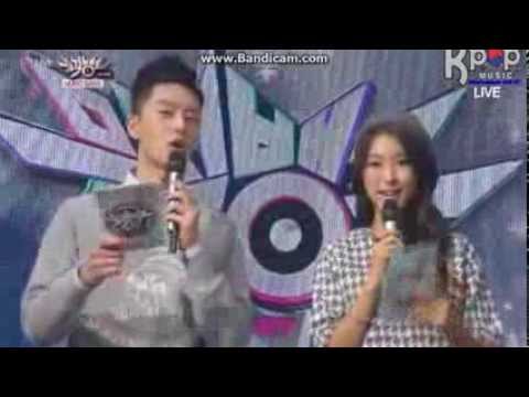[131122] MC BoRa @Music Bank Cut 1 + No.1 Troublemaker Vs Miss A