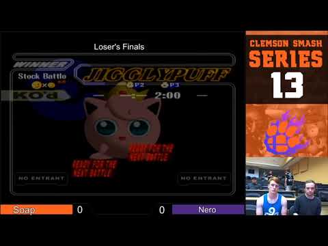 Clemson Smash Series 13 Melee Loser's Finals: Soap vs Nero