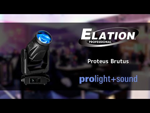 Elation Professional - Proteus Brutus @ Prolight+Sound 2022 (YouTube)