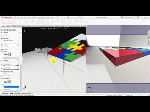 DK SolidWorks Dec. training Forced Perspective and Depth of Field