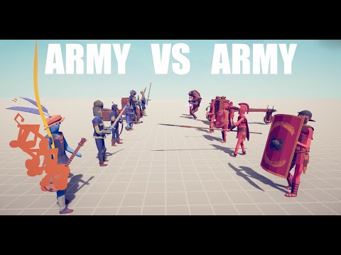 ARMY VS ARMY - Totally Accurate Battle Simulator
