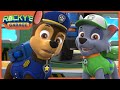 Chase's Engine Gets Upgraded With A Brand New Motor! - Rocky's Garage - PAW Patrol Cartoons