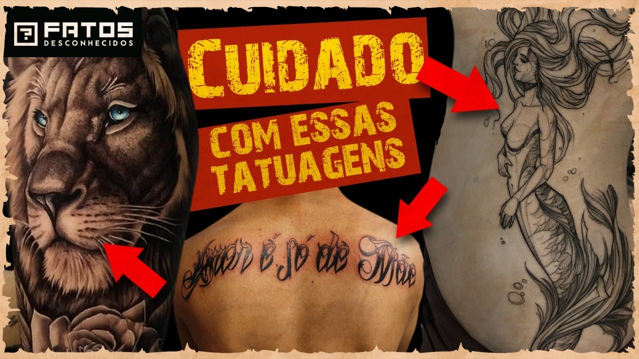 CUIDADO!!! Tatuagens que podem ter outros significados