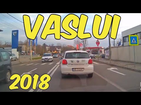 Orasul VASLUI traseu Calugareni - Donici - Piata centrala - Nord - Centru - Crucea Garii - Traian