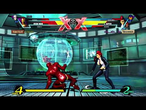 Ultimate Marvel vs. Capcom 3: Dante, Vergil, & Iron Man vs. C. Viper, Akuma, & Sentinel