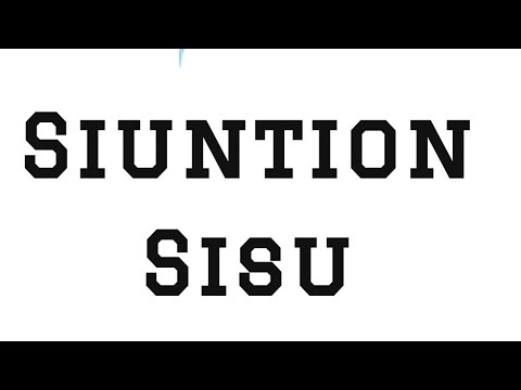 Siuntion Sisu P2013 Talvisarja