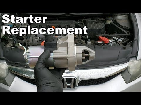 How to Replace A Starter On A Honda Civic 2006-2011
