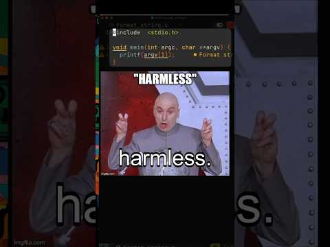 Format String Vulnerability #coding #learnlinux #2025 #programming #python #linux #C #vulnerability