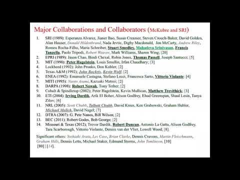 Michael Mckubre | LENR experimental results by the SRI team 1989-2018; significance and reliability