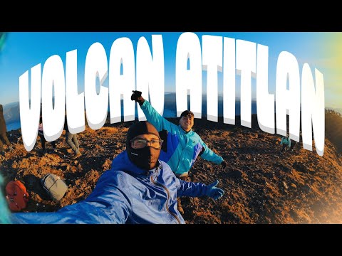 ASCENSO AL VOLCÁN DE ATITLÁN, GUATEMALA | VLOG 🌋