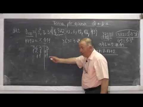 2/2 Lectia 518 - Multimea divizorilor unui numar - Numere prime - Tema la matematica - Clasa 4