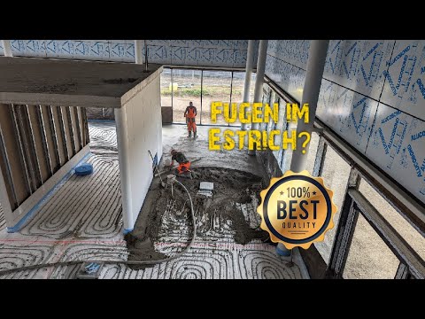 Fugen im Estrich?