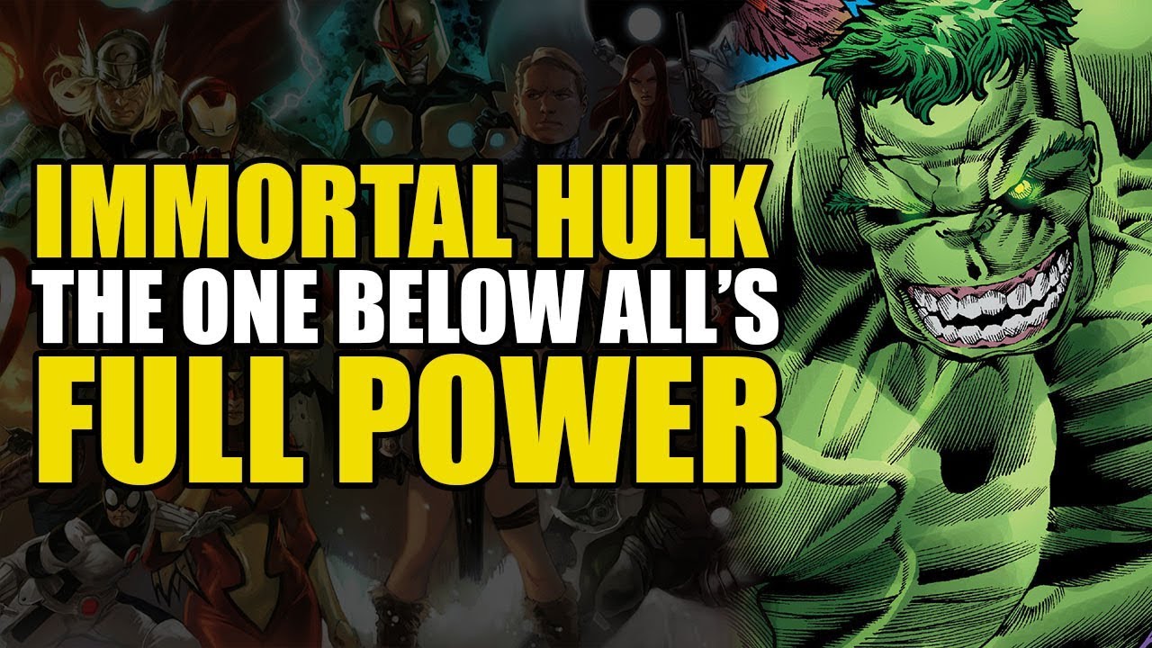 The One Below All's Full Power: Immortal Hulk Vol 5 Breaker of Worlds | Comics Explained