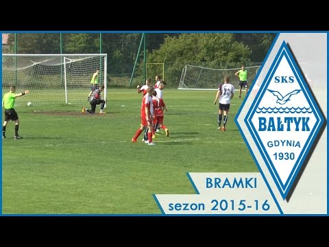 KS Chwaszczyno - Bałtyk Gdynia 2:2 /28.05.2016/ bramki
