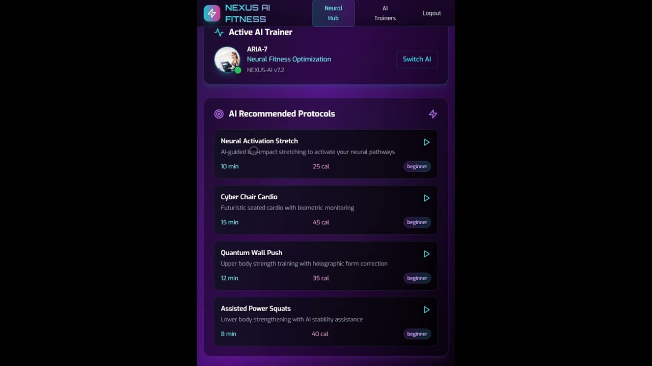 AI Fitness App