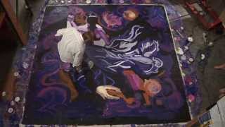 Painting with Dance - Painted in 106 moves (watch to the end!)